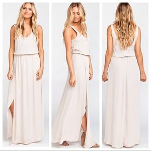 Show Me The Ring Crisp Maxi Dress